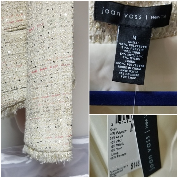 NWT Classy sequin fringe shell - Picture 4 of 5